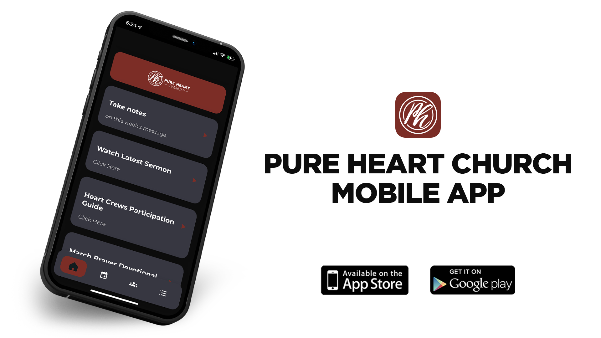 PHC App 2023 - Red Logo